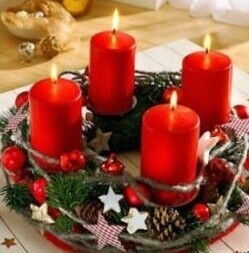 Výroba adventních věnců v Malence