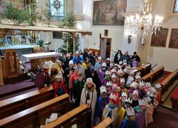 požehnání koledníků v Brumově-Bylnici