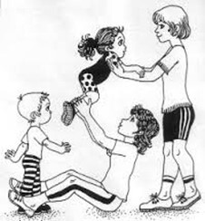 Cvičení rodičů s dětmi